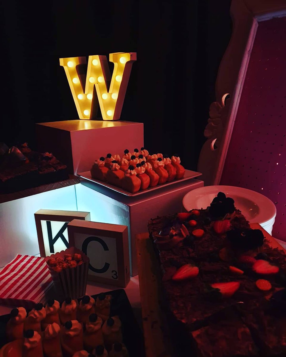 blankeventsZA's tweet photo. Carnival theme Dessert Station set up. Was a bit hard to capture all the delicious treats set up by Fancourt Chefs.
.
.
.
#event #eventarmy #blankevents #eventplanner #eventprofs #eventproduction #dessert #dessertstation #setup #chef https://t.co/NFpegnBw1U
