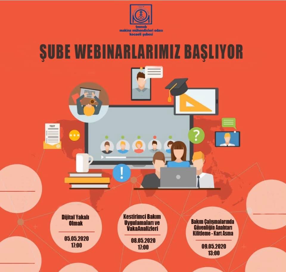mmokocaeli's tweet photo. ŞUBE WEBİNARLARIMIZ BAŞLIYOR..
#webinar #mmokocaelişube #digitalyakalıolmak #kestirimcibakımuygulamaları #vakaanalizleri #bakımçalışmalarındagüvenliğinanahtarı #kilitleme #kartasma #MMOKOCAELİŞUBE https://t.co/TVuJTJ4bU6