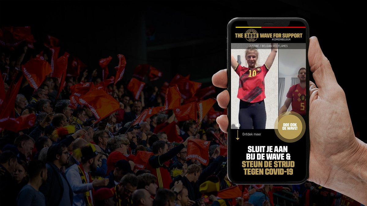 purecom's tweet image. Pure Communication ontwikkelde de Wave for Support voor Fanclub 1895 en de @RoyalBelgianFA. Bekijk de langste virtuele Mexican wave, doe mee, en steun het Rode Kruis!

waveforsupport.be  #comeonbelgium