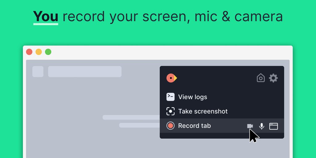 Egor_P's tweet photo. New top feature for the remote workers! 
Bird Eats Bug Remote Edition: Report bugs faster. Now with voice and cam. https://t.co/2r5p8h56cL https://t.co/r61vhKYFyC