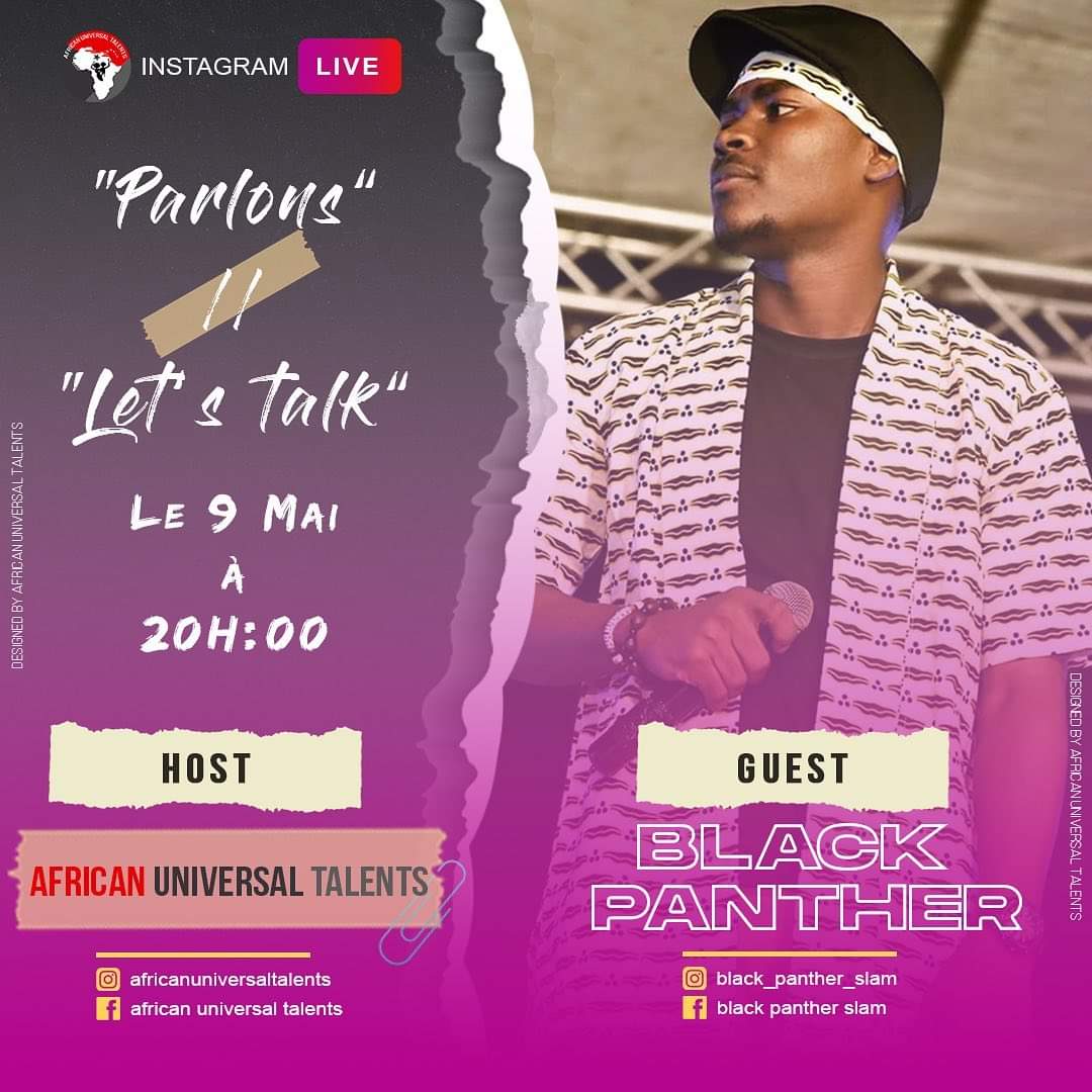 kukumastrategy's tweet photo. Retrouvez l'artiste @black_Pofficial ce samedi 09Mai en live sur la page d'African Universal Talent.
Manquez pas ce petit moment de direct.
.
.
.
.
.
.
.
#music #danse #slam #cinema #culture #photo #africanmanager https://t.co/Rsslf2ntOB