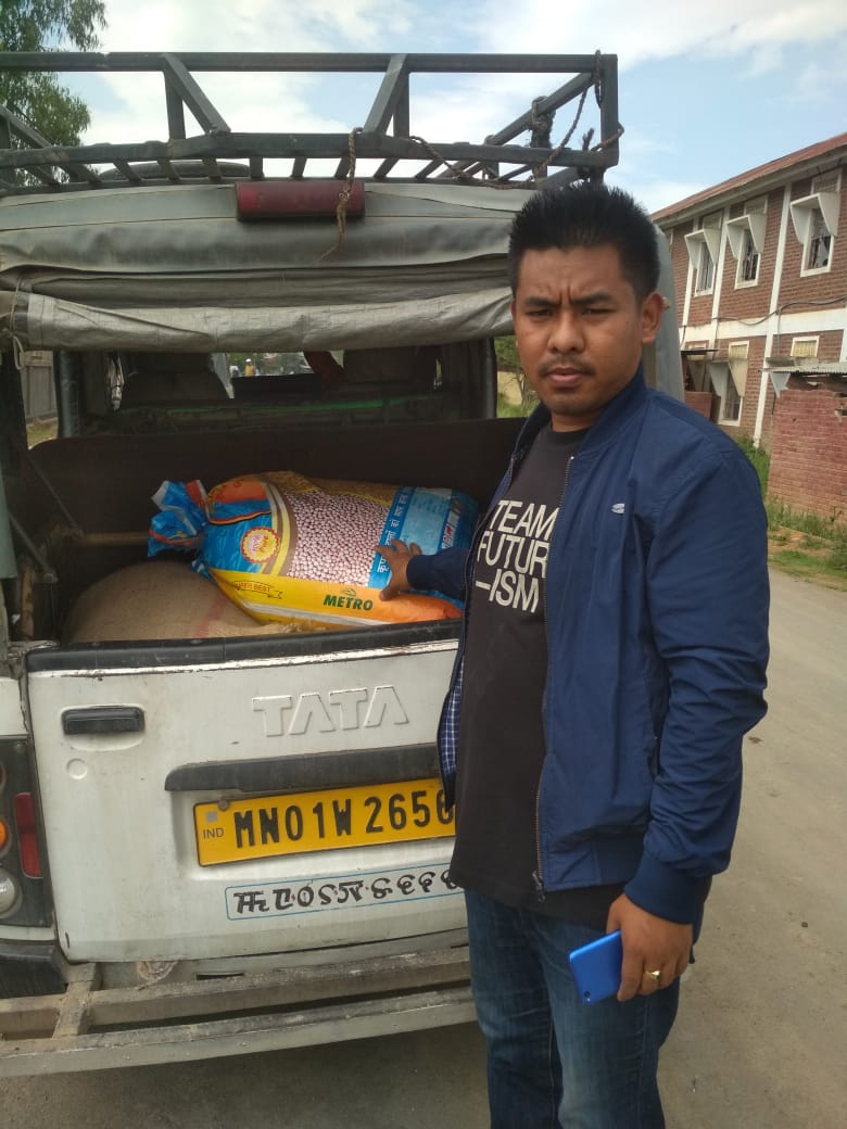 KakchingDc's tweet photo. Distribution of relief materials to HIV +ve /Spouses/widows of HIV +ve people https://t.co/eee0ddeVDE