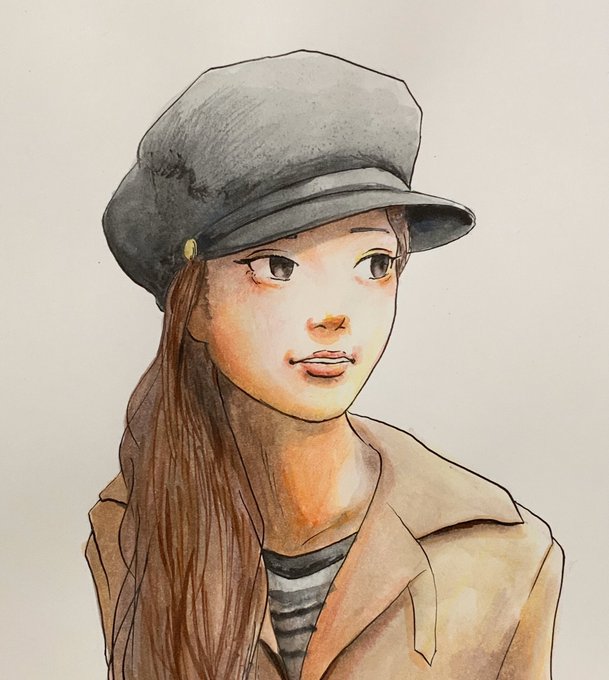 キャスケットのtwitterイラスト検索結果