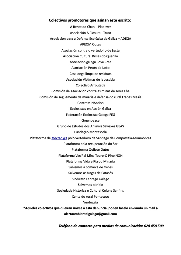 greenpeace_gal's tweet photo. ⚠️A @Xunta activa os procesos administrativos de case 1000 proxectos de grande impacto ambiental mentres, en estado de alarma, a cidadanía non pode reunirse nin organizarse para contestar.  
👉Comunicado das org ecoloxistas galegas
#AlertaAmbiental #ParaQuenGobernaAXunta https://t.co/Y2zXZX2Y87