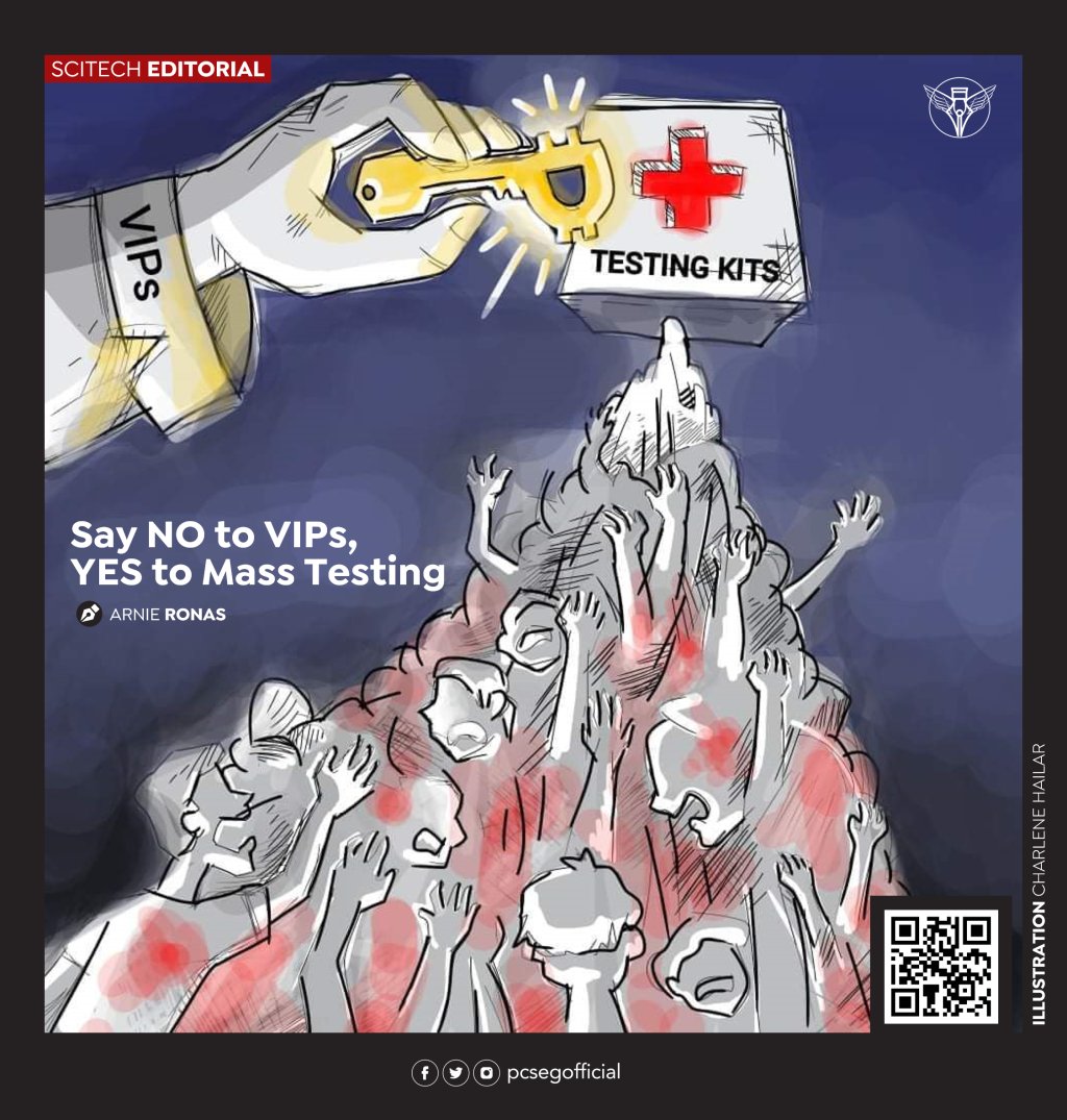 pcsegofficial's tweet photo. Say NO to VIPs, YES to Mass Testing https://t.co/kZgrEyhBmr https://t.co/Q4fu2J8mY4