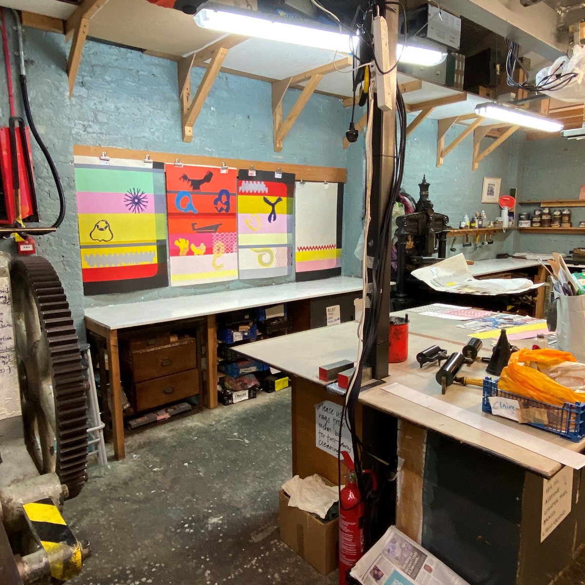 Claire Willberg is one of the artists shortlisted for our Flourish Award 2020. You can see more of her work at instagram.com/clairewillberg/ We will be profiling each of the 13 selected artists over the next few weeks. More info on our Facebook page facebook.com/pg/wyprintwork…