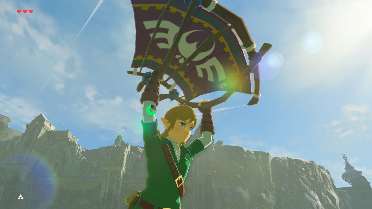 リンリン パラセールありがとう また遊びましょう ゼルダの伝説 Breathofthewild T Co Bt7oq6bqmw Twitter