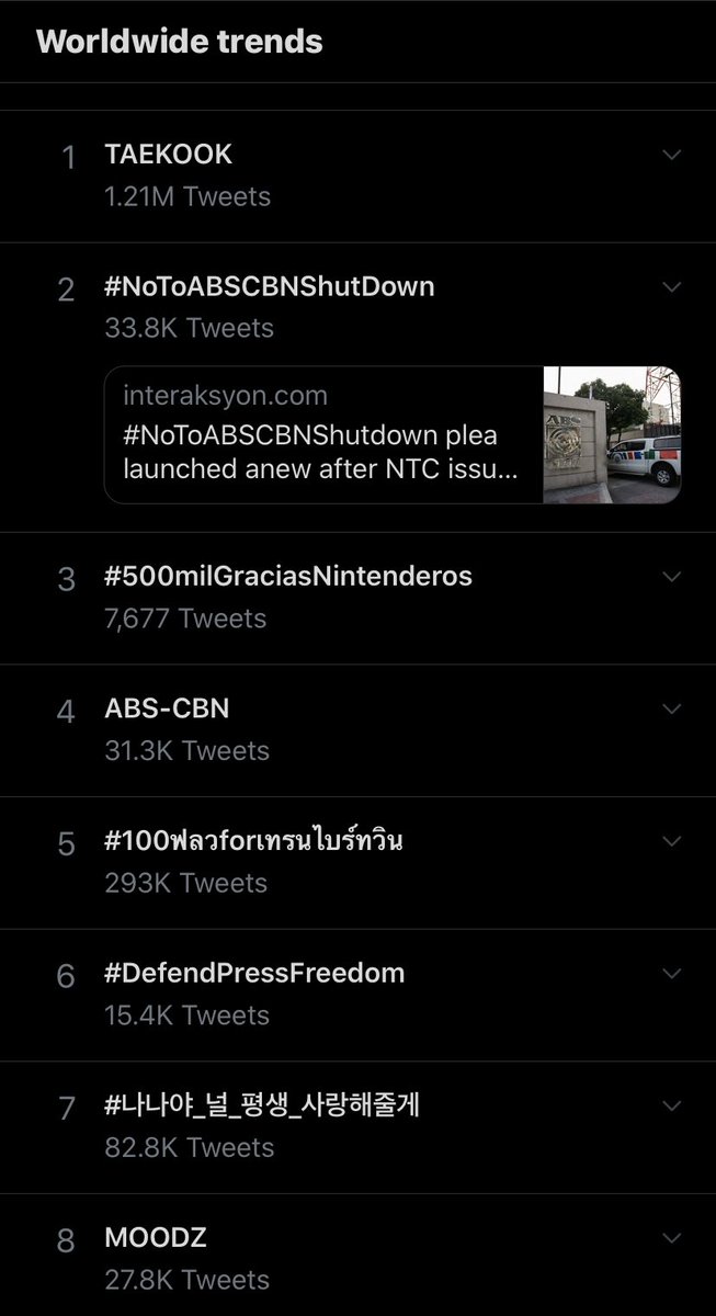wdztwt's tweet photo. MOODZ IS TRENDING WORLDWIDE AT #8 https://t.co/umbmMm1FJl