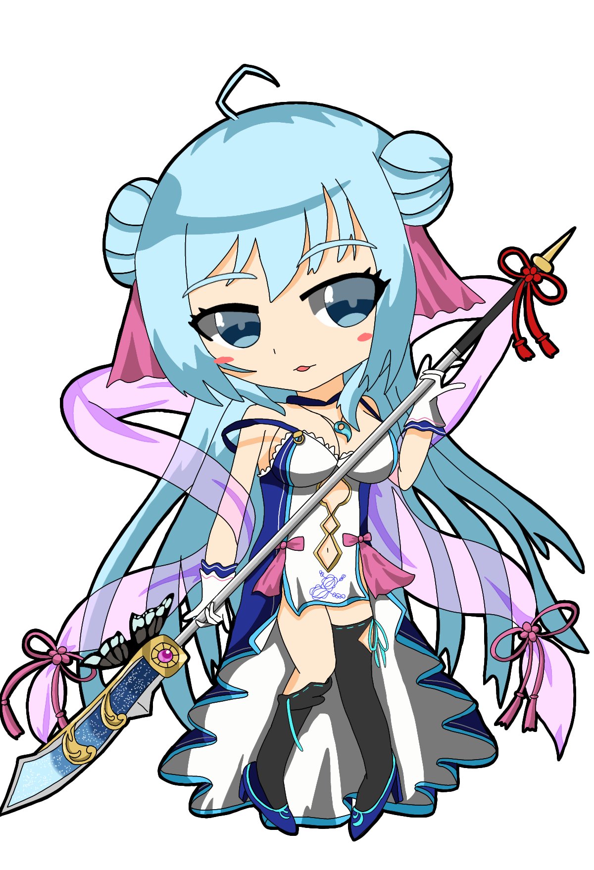 ウシスケ ちびスイレンちゃん完成したぜ 千年戦争アイギス アイギスお絵かき ウシスケ ちびスイレンちゃん完成したぜ 千年戦争アイギス アイギスお絵かき