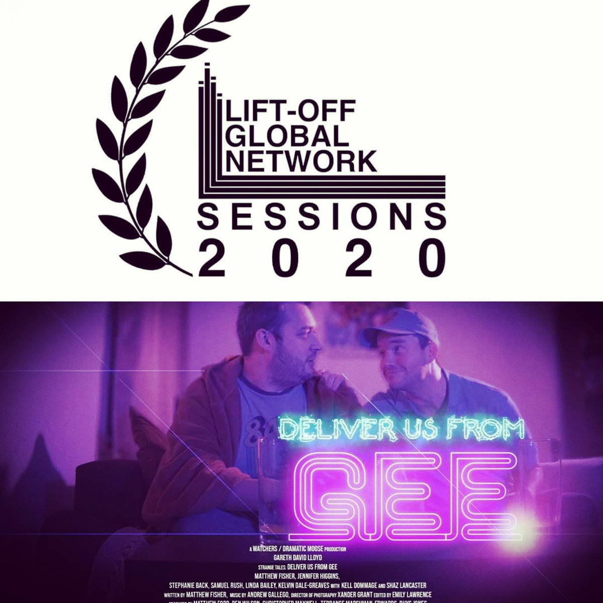 Dramatic_Moose's tweet photo. "Deliver Us From GEE" has been selected to be part of the May Lift Off Film Sessions!

Catch the awesome short film, co-produced with @WatchersFilms, starring @Pancheers on YouTube

https://t.co/hAzAb1gJQd

#newwriting #dramaticmoose #StayHome #watchers #garethdavidlloyd https://t.co/24554HQcli