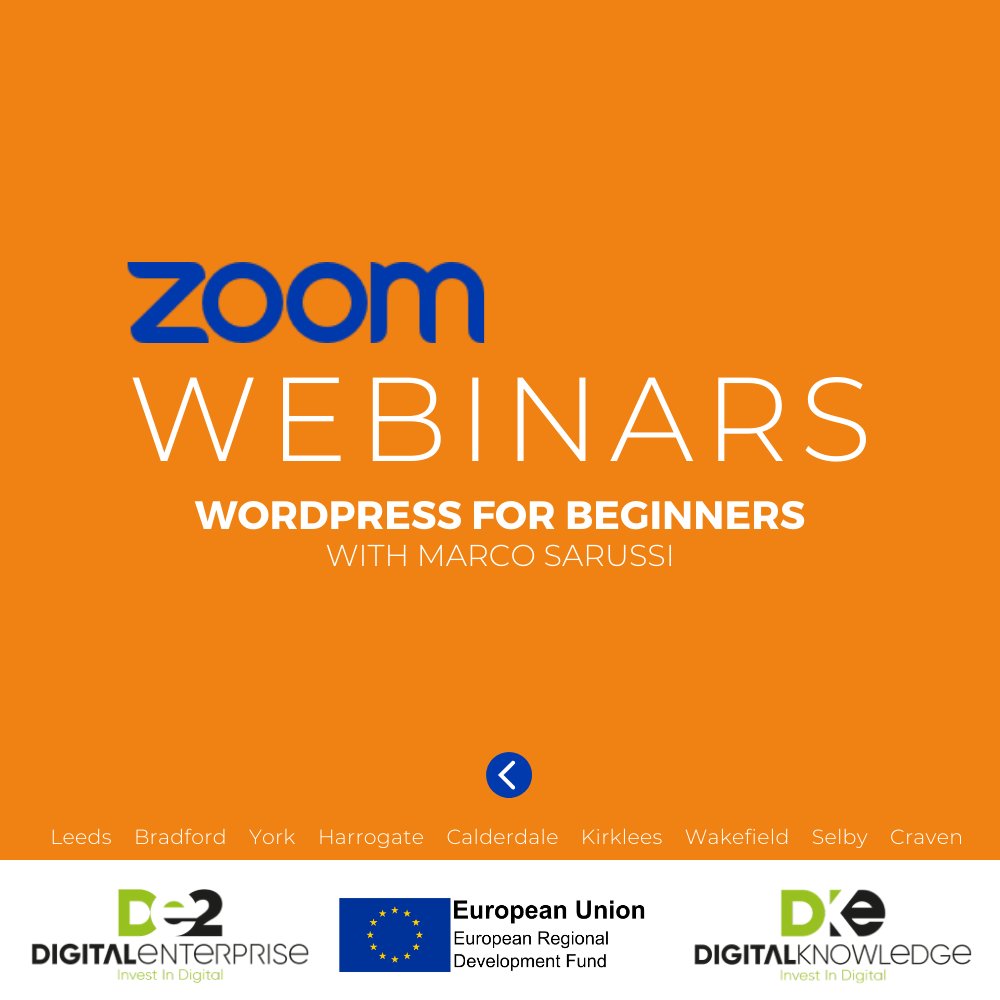 DigiEntLEP's tweet photo. Your website is the shop-window for your business. During this webinar, you will learn how to build your own WordPress website with @GreenGeckoDigi 

Wordpress for Beginners
📅Thursday 7th May
🕙10am - 12pm

Booking link: https://t.co/yundowG1aV

https://t.co/WMVjQQTqOc https://t.co/0D2IPr66Dc