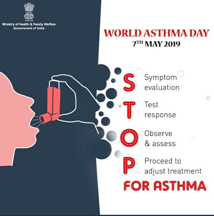 BadlapurRc's tweet photo. World Asthma Day is an annual event organized by the Global Initiative for Asthma to improve awareness and care around the world. World Asthma Day takes place on the first Tuesday of May. 
#WorldAsthmaDay 
@rcunrsg 
#SBL3.0
#LetsElevateDigitally https://t.co/xVV7g97fN1