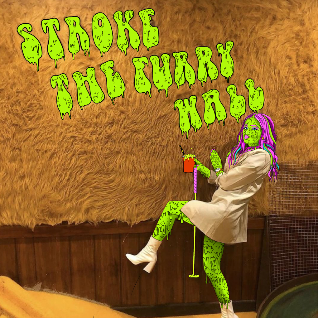 Here is our ‘get me to the Greek’ inspired course at Ghetto Golf Newcastle . We’ve slime timed it up for good measure! Think we all know someone who’s had to stroke the furry wall before, get them tagged! 😂#russellbrand #newcastle #crazygolf #strokethewall <a href="/rustyrockets/">Russell Brand</a>