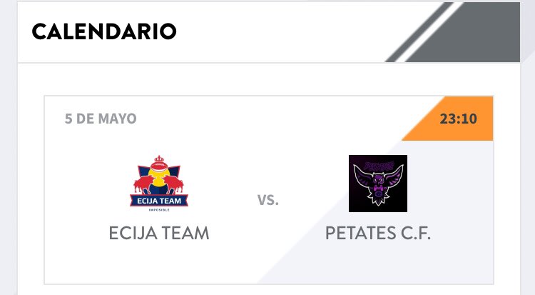 ECIJATEAM's tweet photo. Hoy, de nuevo, volvemos con la jornada 8 de @VFOspain 🎮

2º contra 11º (@DissidentsClub) nos enfrentaremos hoy a partir de las 23:10h ⏰

El partido será retransmitido a través de nuestro canal de twicht ⬇️

https://t.co/xH5rUXHyO4 https://t.co/keynCHHxsp