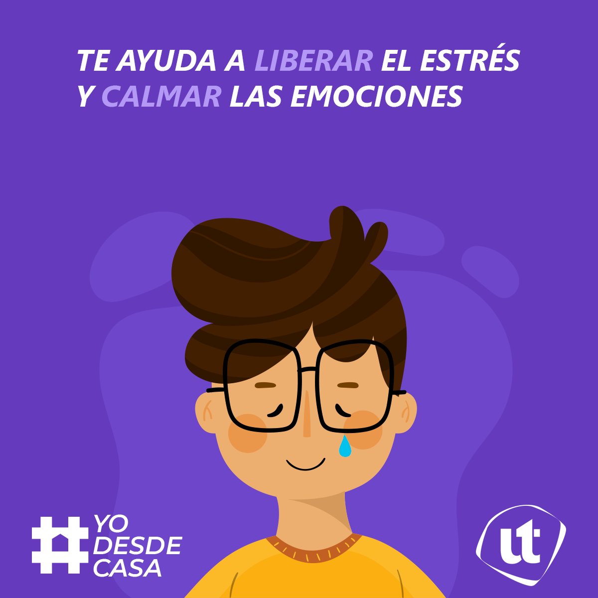 Llorar tiene múltiples beneficios para nuestro estado físico y emocional, así que tranquilo, se vale llorar. 😉