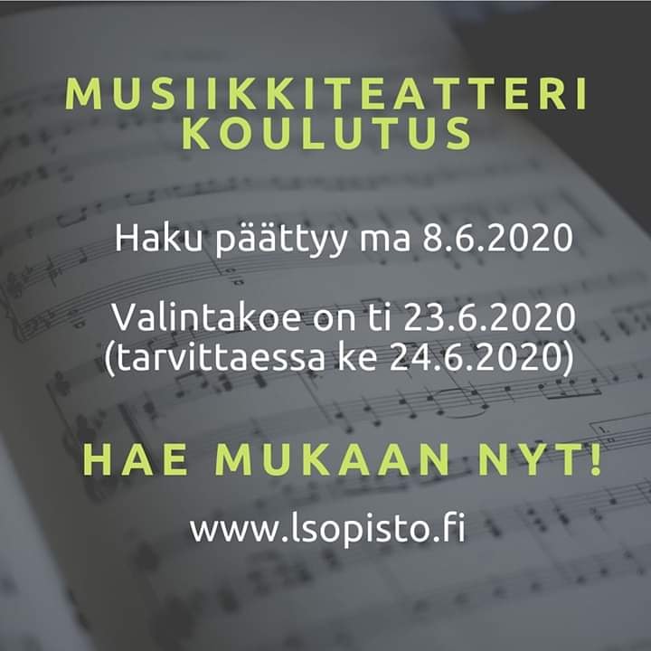 WestFinCollege's tweet photo. https://t.co/Kvvjm8OyTy

#musiikkiteatterikoulutus #musiikkiteatteri #haemukaan https://t.co/FnDyYzVtkT