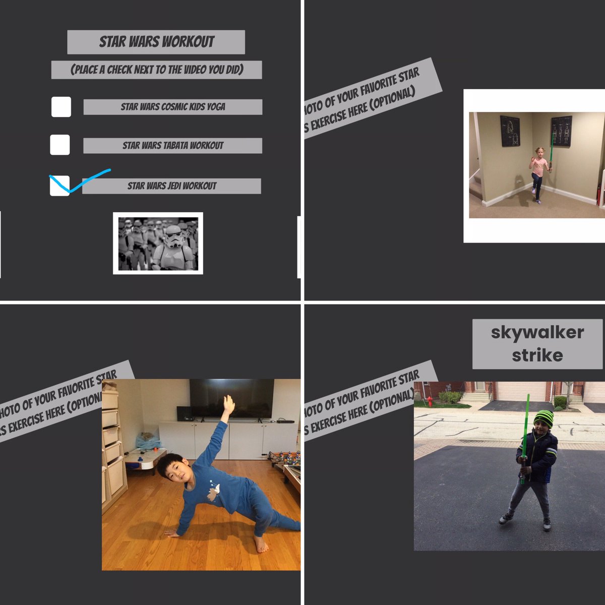 Wescott students celebrated May 4th by performing their favorite Star Wars exercises! #d30learns