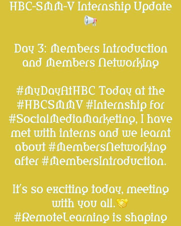 HannavidC's tweet photo. #MyDayAtHBC

@HammedIslamiyat 
@Peterswilll 
@MudiagaOmene
@Soocash 
@Amy_Scribes
@Simi_ness 
@TobiforJesus
@akala_sunday
@sam4merit https://t.co/I84nR0UfVT