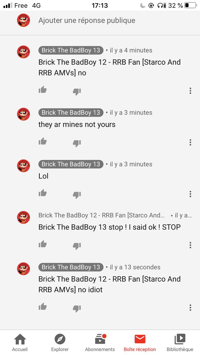BrickTheBadBoy's tweet photo. GRRRR I AM ANGRY WTF IS WRONG WITH THIS GUY THAT STOLE MY VIDEO AND MY PROFILE PICTURE https://t.co/NP2Skt0fwC