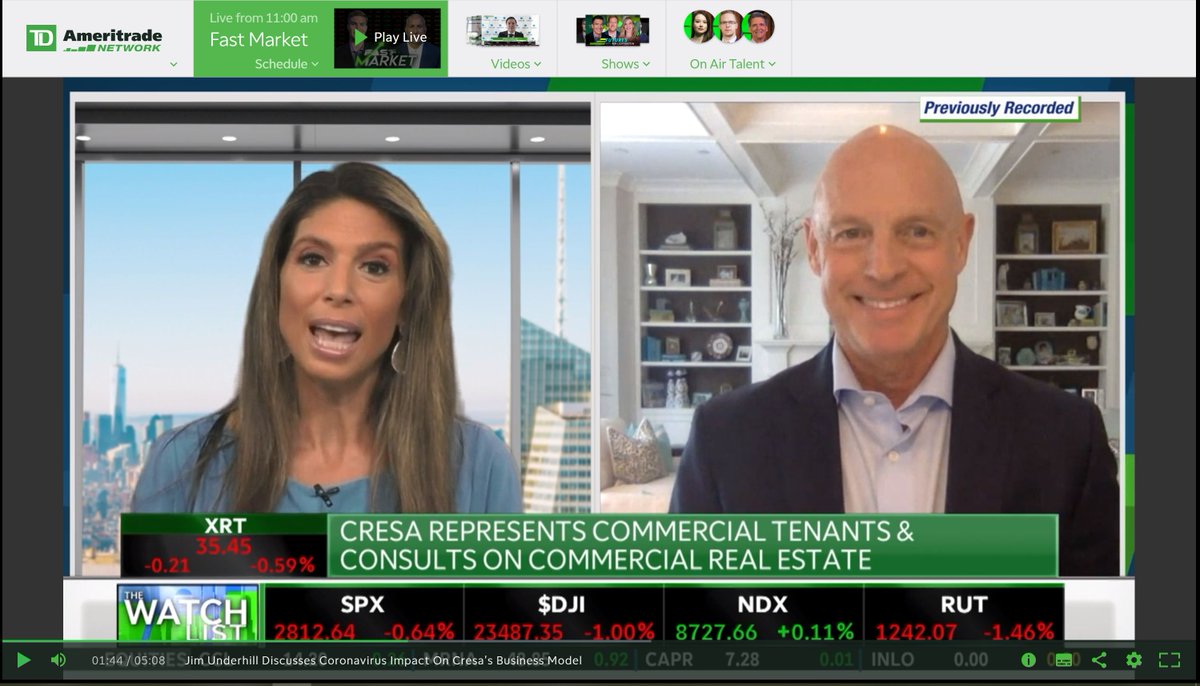 jim_underhill1's tweet photo. Great speaking with @TDAnetwork yesterday. This has been an eye opening time for many about how #remotework can be a productive part of a #CRE strategy. We are ready to help assess the opportunity and support the shift.  #workfromhome #remotework https://t.co/rgm1FJIOGM https://t.co/fWQCFX8p0n