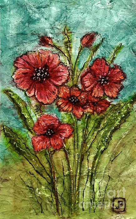 New artwork for sale! - "Garden Poppies" - janett-prusik.pixels.com/featured/garde… <a href="/fineartamerica/">Fine Art America</a>