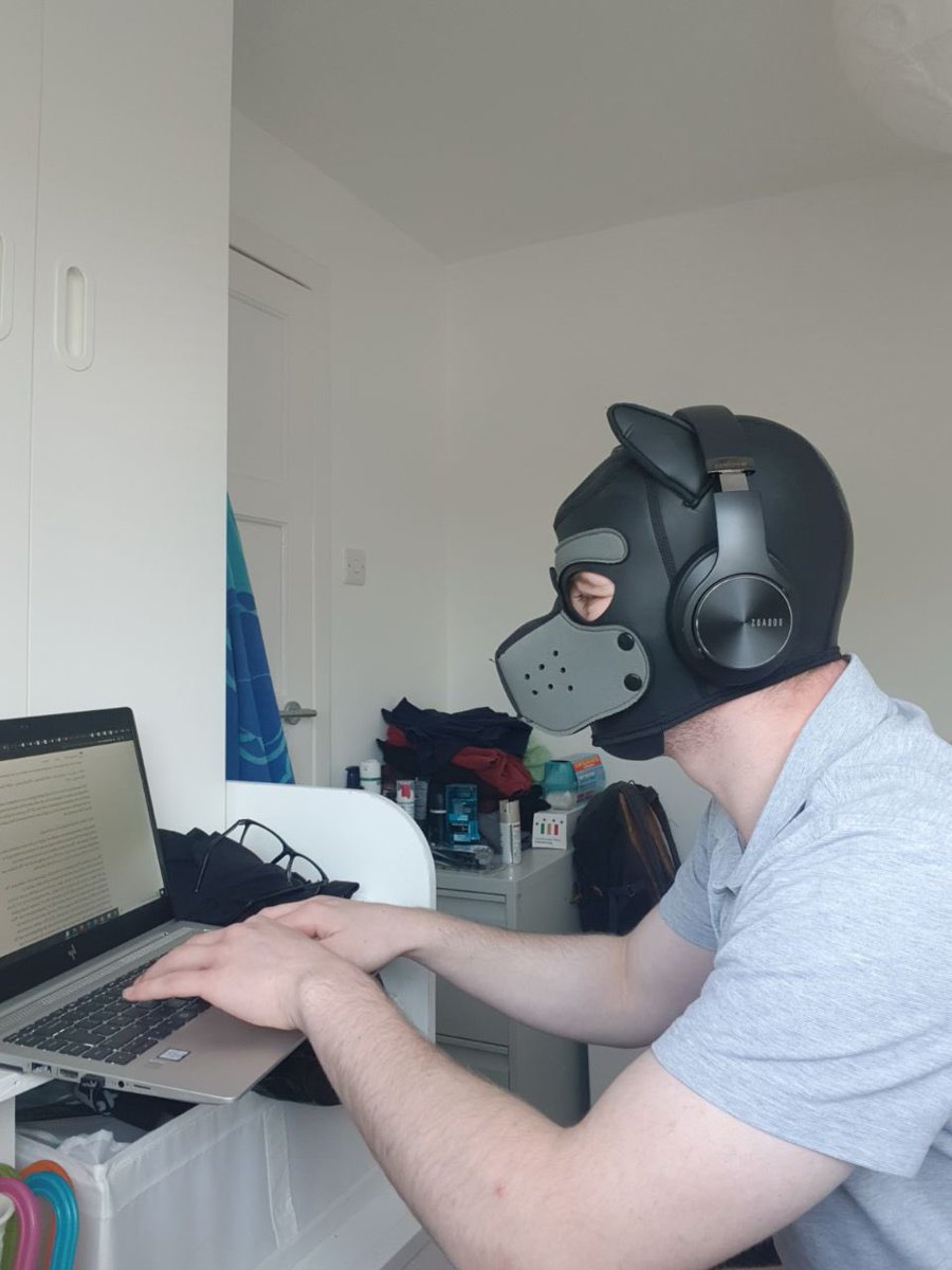 PupPastel's tweet photo. #IsolationAntics
@PupThumper1
“Puppy trying to do uni work what the hell is photosynthesis is that what happens when a puppy sneezes!!” https://t.co/l2puZ3LLzN