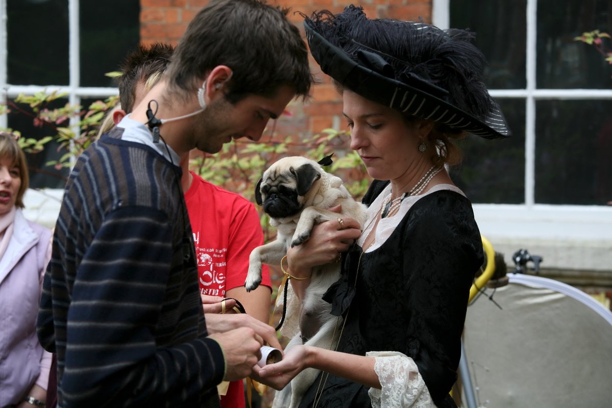 Miss_Femina's tweet photo. #RedgraveLockDown Day 12- Jemma with an animal -Adorable w/ big dog and band-aid on her knee; Mansfield Park I love this photo, mostly for the interaction, pose, dress, n' stuff; in Lassie: especially stunning, w/ her beauty highlighted by the blue of the dress n' the blond hair. https://t.co/1OmMQdXtDe