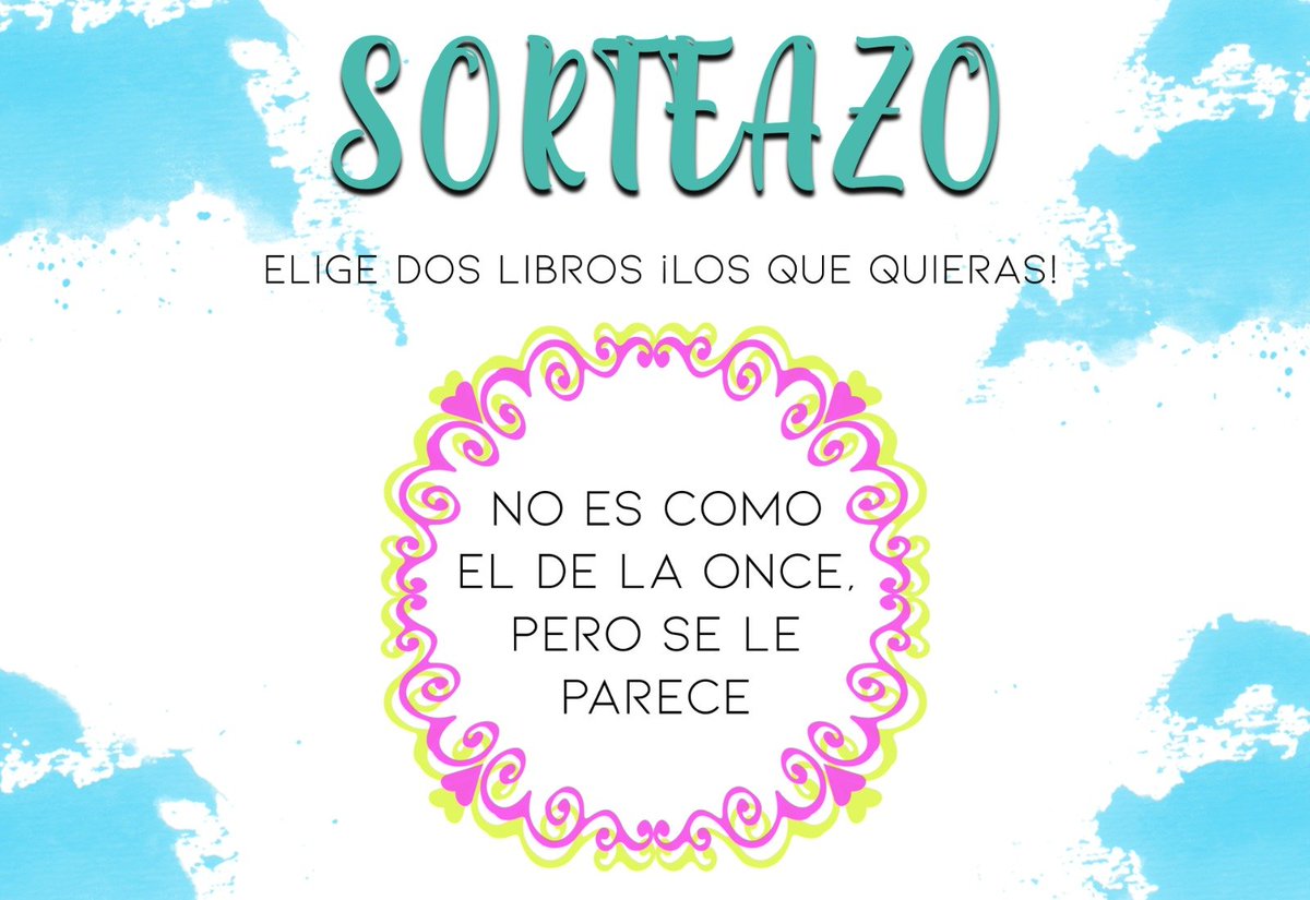 entrelibrosed's tweet photo. 🍀¡SORTEAZO!🍀
Dos libros en formato papel a elegir de nuestro catálogo.  ¡Tú decides!

Las bases son muy sencillas:
-Sigue la cuenta @LxLEditorial
-RT
-Menciona a tres amigos a los que les pueda interesar
*Se puede participar las veces que quieras
*Se sorteará el viernes 8 https://t.co/H6hfEPb2ri