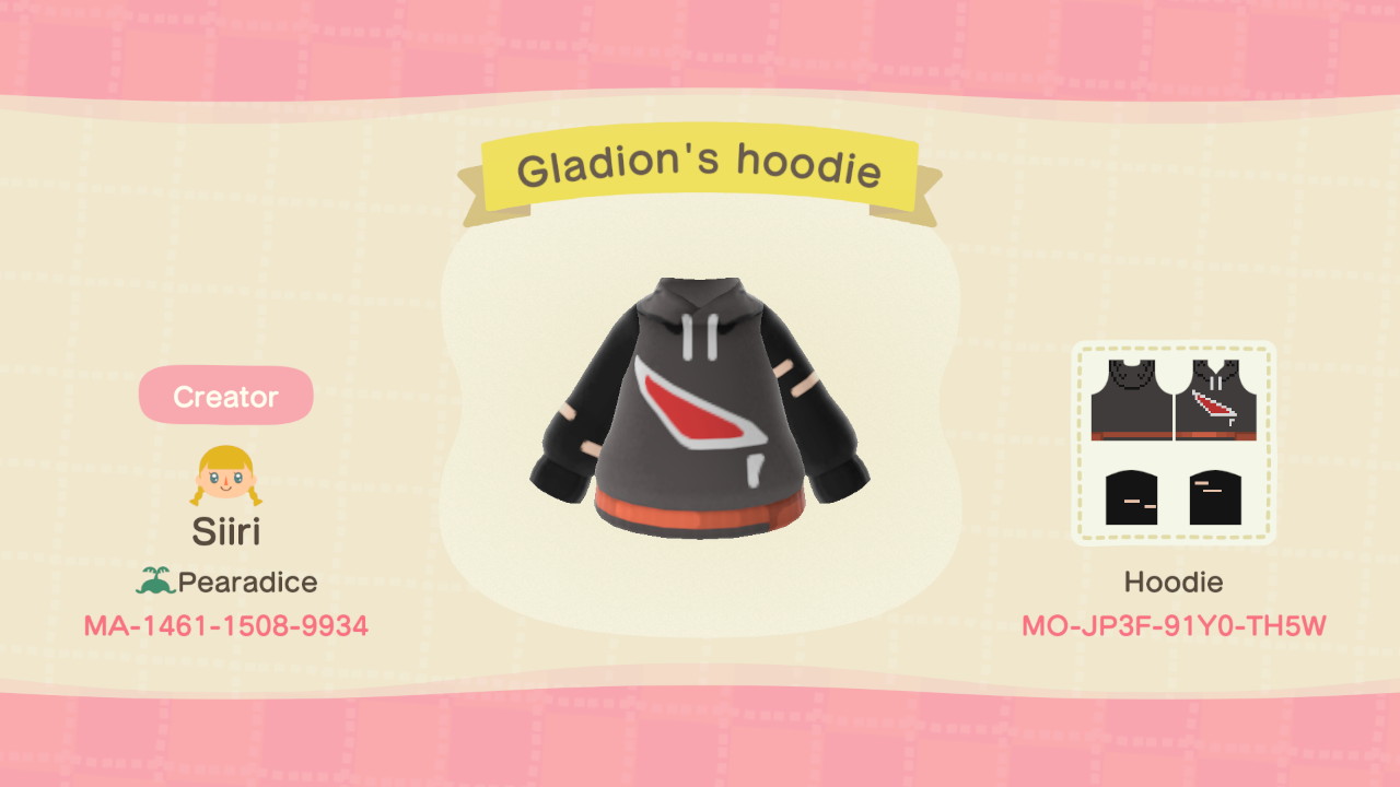 Gladion hoodie store
