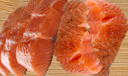 EnglishKhmer4u's tweet photo. Salmon is one of the fatty fish that have omega-3, Vitamin E, vitamin D, and high quality protein. Vitamin D is good for skin cell grow one more thing salmon has omega-3 which make a good health for your skin so you should eat food as much as you can. https://t.co/C61bPhlx45 https://t.co/js6v93CpIs