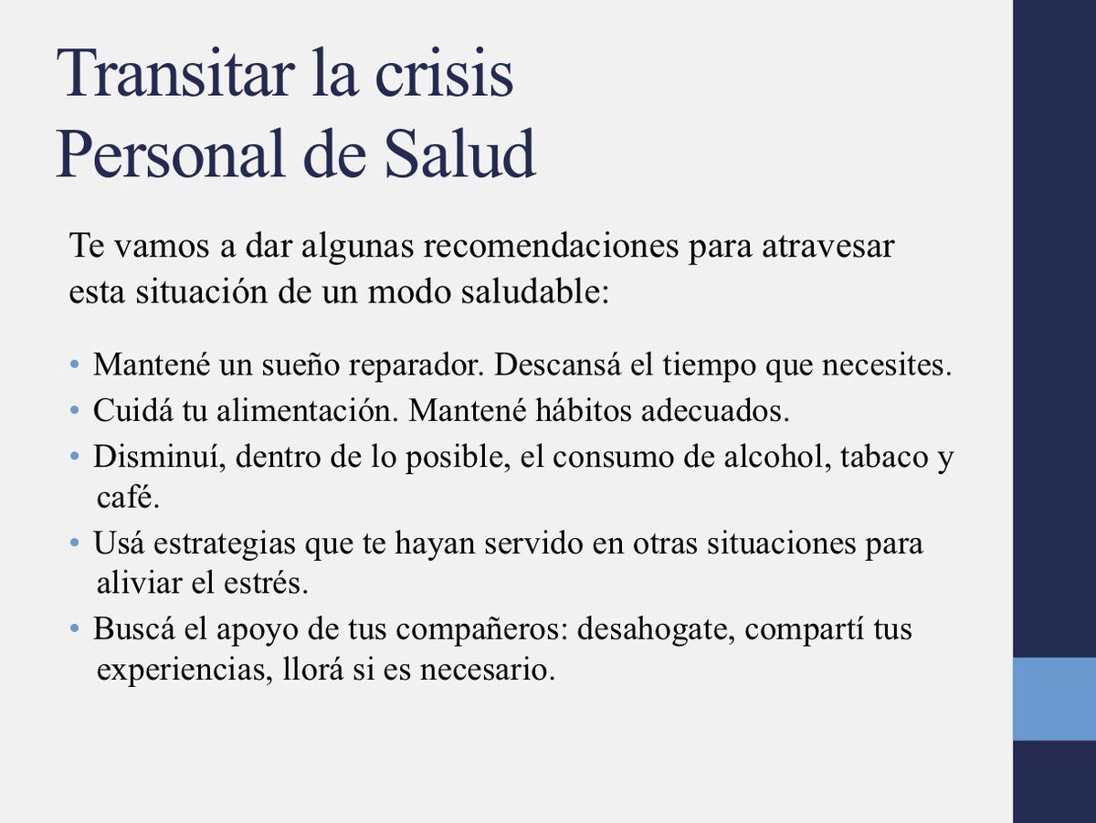 HtalCetrangolo's tweet image. Hoy el Equipo de Salud Mental, como en otras oportunidades, nos presenta una guía simple para los Equipos de Salud para poder afrontar la crisis #COVID19
#hcsmla 
@HospiCetrangolo