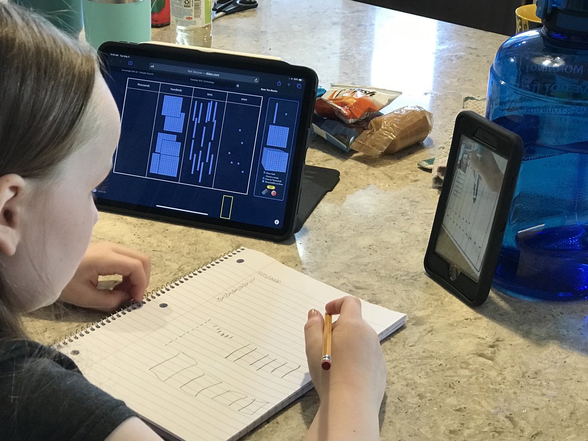 encook83's tweet photo. When it is week 5 of distance learning and you had enough of mommy’s teaching you call for reinforcements. Thank you ⁦@leah_stewart6⁩ for getting our girl back on track. #DramaQueen #ICantDoIt ⁦@PocomokeElem⁩ https://t.co/vNpdt4K2Lc