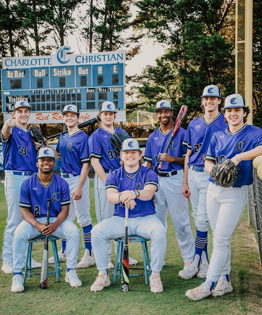 CHRISTIANBSBALL's tweet photo. What a great group of young men. We will miss you!!! @simmonscoach42 @CharChristAD @charchristiannc https://t.co/13UoY7idd9