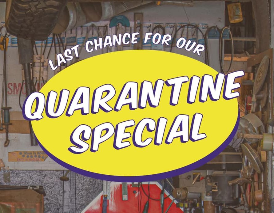 Shelter-at-home is almost over, so take advantage of our Quarantine Special to get rid of any unwanted items while you're still stuck at home. We have special rates for roll-off dumpster rentals for a limited time! Just mention 'Quarantine Special' when you call!