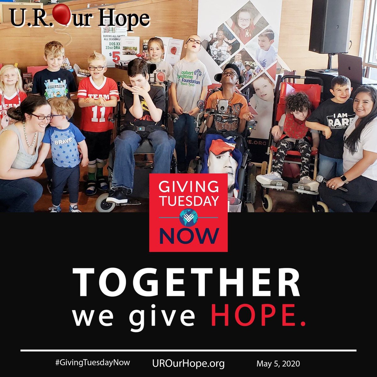 UROurHope's tweet photo. Donate today #GivingTuesdayNow  https://t.co/rutLaCU9cY https://t.co/hCpI5jWikU