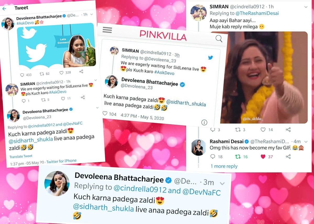 magicalsimran's tweet photo. Sooooooo Happy to Share this with my Insta Friends ❤️❤️❤️ I got #devoshami moment on Twitter... Can just wish more ...❤️❤️❤️
Abb shayad SidRaleena Party jaldh hi mil  Jaye🙈💃💃💃
#SidRa #SidRaLeena #Devoshami https://t.co/SVGEVVY847