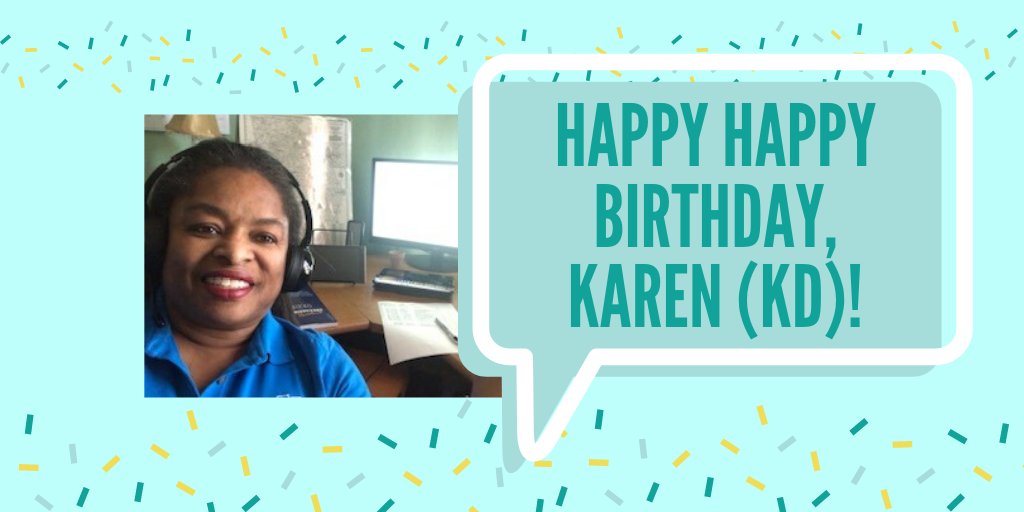 atlaptasn's tweet photo. Help us wish a very happy #birthday to our Forms Director, Karen (KD)! #ThisIsAAA https://t.co/asATbOLqHD