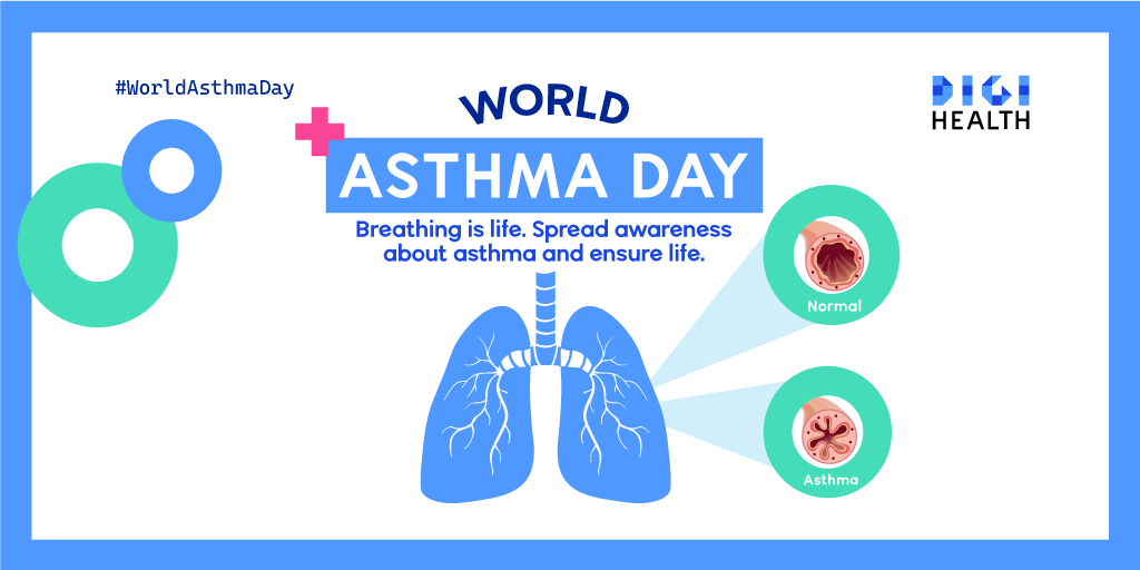 ForumDigiHealth's tweet photo. It's #WorldAsthmaDay! Spread awareness, save lives. https://t.co/dmJItBeg9Z