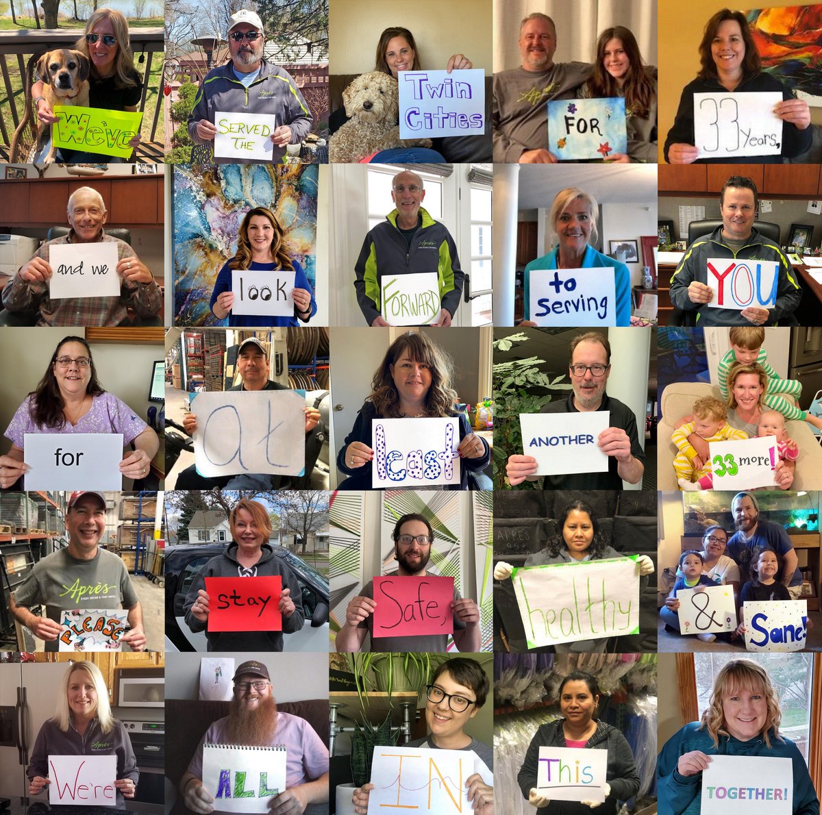 We are focused on being reliable for you during this very uncertain time. You can rest assured, Après isn't going anywhere.  

We are here to serve you today and everyday.