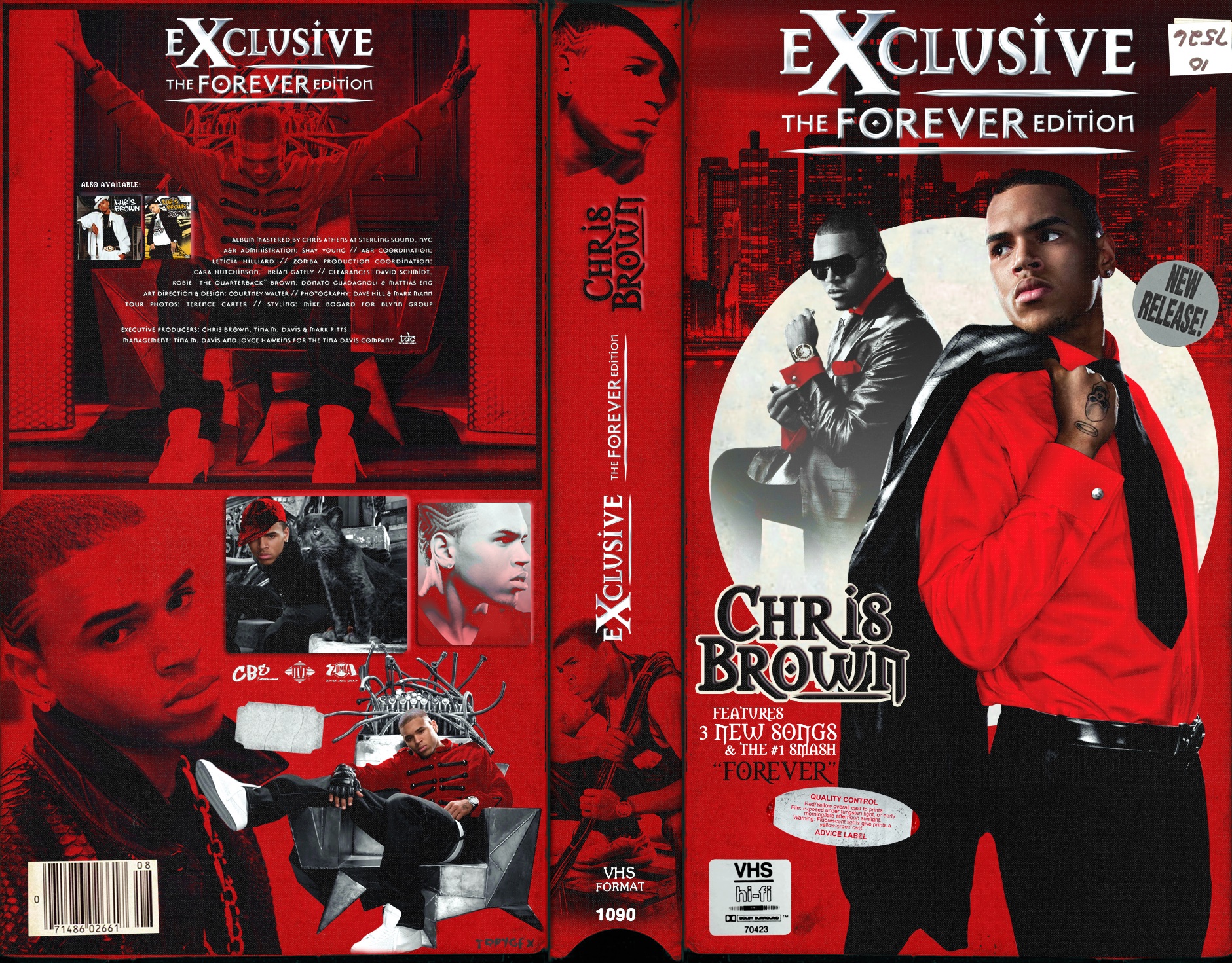 Happy Birthday Chris Brown! Heres a few more VHS concepts I designed. which album is ur fav? 