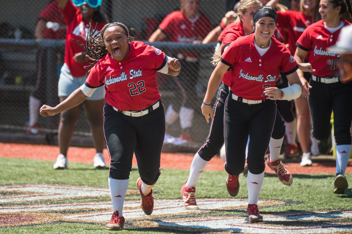 Jax State Softball (@jaxstatesb) on Twitter photo We would be practicing for the <a href="/OVCSports/">Ohio Valley Conference</a> Championship at <a href="/ChoccoloccoPark/">Choccolocco Park</a> today. But instead of π’, we're gonna remember the good times. And we've had A LOT of good times at Choccolocco!
Can't wait to be back together and back on the π₯ field!
#StayHome & #StayCocky We would be practicing for the <a href="/OVCSports/">Ohio Valley Conference</a> Championship at <a href="/ChoccoloccoPark/">Choccolocco Park</a> today. But instead of π’, we're gonna remember the good times. And we've had A LOT of good times at Choccolocco!
Can't wait to be back together and back on the π₯ field!
#StayHome & #StayCocky