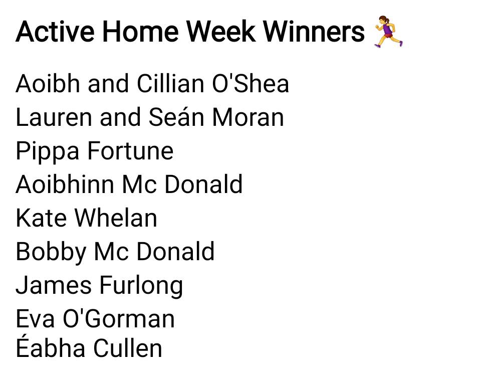 Adamstown NS on Twitter "We were very impressed with all the entries