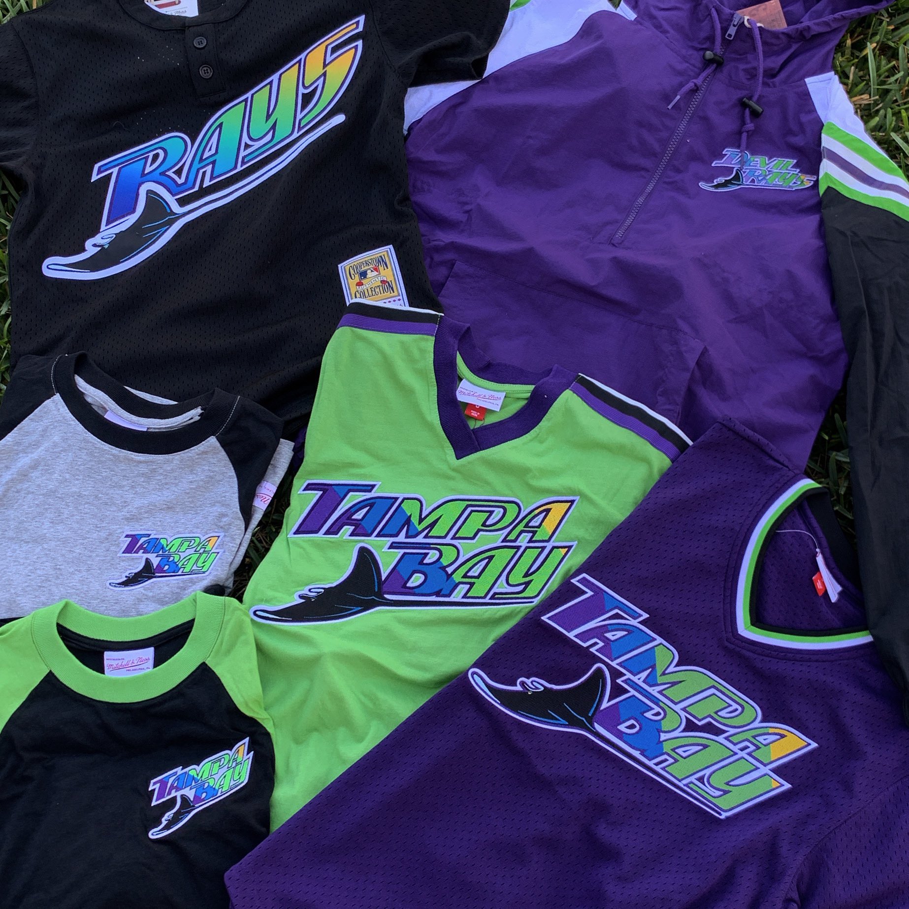 SNKR_TWITR on X: Mitchell & Ness 'Tampa Bay Devil Rays' Cooperstown  Collection on @FreshRagsFL  #AD   / X