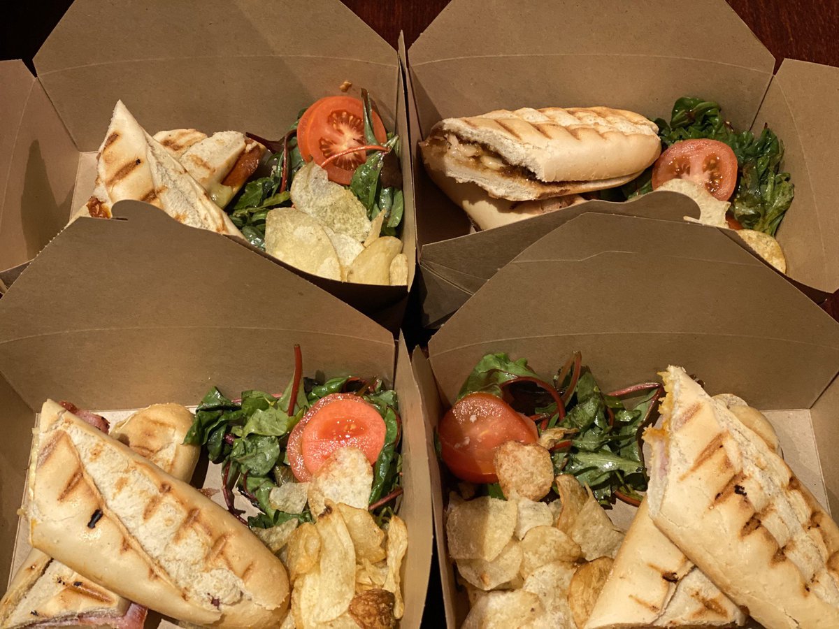 Orders coming through for our paninis 🥪 
Tuna and Cheese seem to be the most popular 😊
Personally my favourite is the goats cheese and onion marmalade 🥰 #panini #bar #restaurant #crisps #sandwich #salad #tuna #cheese #bacon #brie #lunch #dinner #goatscheese #onion