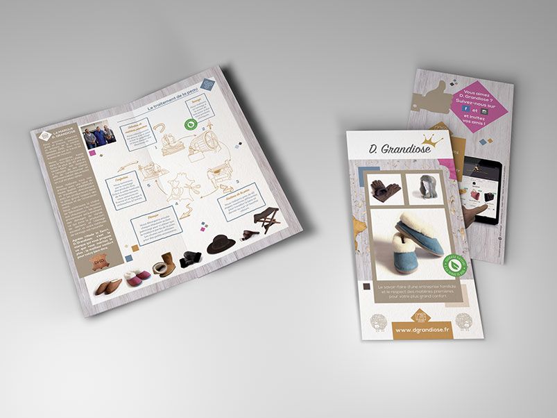 Ataldesign's tweet photo. Sur les foires, salons ou marchés, la communication est essentielle pour être vu, pour expliquer la façon dont on travaille et pour présenter ses produits.
D.Grandiose, m'a confié la conception d'un dépliant, d'un catalogue produits et de 2 bâches.
https://t.co/tdEZktZkld https://t.co/73XqcYxDLr