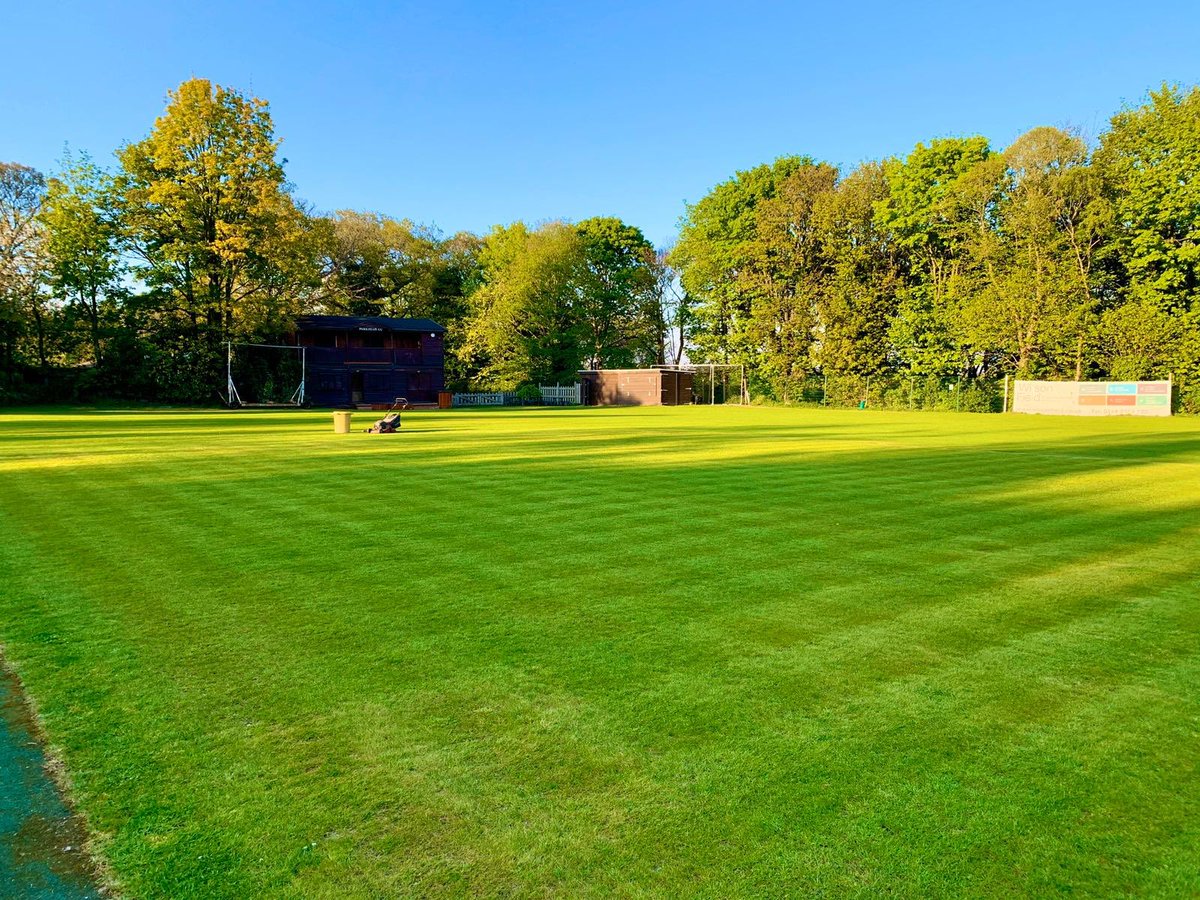 ParkheadCricket's tweet photo. Making decent progress on the ground, keeping fingers crossed that we can actually get some sort of season in, no matter how short! https://t.co/elcFKoG6q7