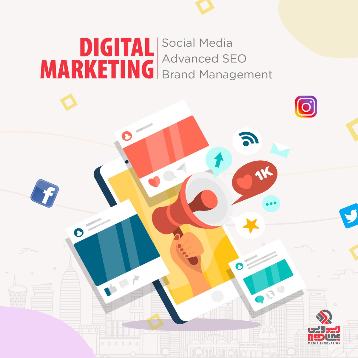 RedlineMediaIn1's tweet image. Choose Best Online Presence In This Competitive Marketplace
Here you may discover the best #Digital_Marketing , #eCommerce_development services, #mobile_commerce solutions, #3D_Design , #Website_Design solution and get full-scale marketplace features.