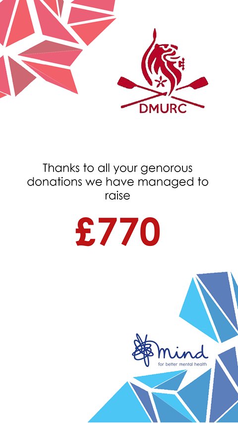 Huge thank you to <a href="/NUBCBlueStar/">Newcastle University Boat Club</a> @ShefUniRowing <a href="/BangorRowing/">Bangor Uni Boat Club</a> <a href="/UoLBC/">ULBC</a> <a href="/SwanseaUniRC/">Swansea University Rowing Club</a> <a href="/UStARowing/">Saints Rowing</a> <a href="/warwickrowing/">University of Warwick Boat Club</a> <a href="/ImperialBoat/">Imperial College Boat Club</a> <a href="/NTUBC/">NTUBC</a> <a href="/C_Met_BC/">Cardiff Met Rowing</a> <a href="/PlymouthRowing/">UPRC</a> <a href="/Helenglovergb/">Helen Glover</a> for helping us raise so much this weekend for MIND! 
It’s not to late to donate - the link is in our bio