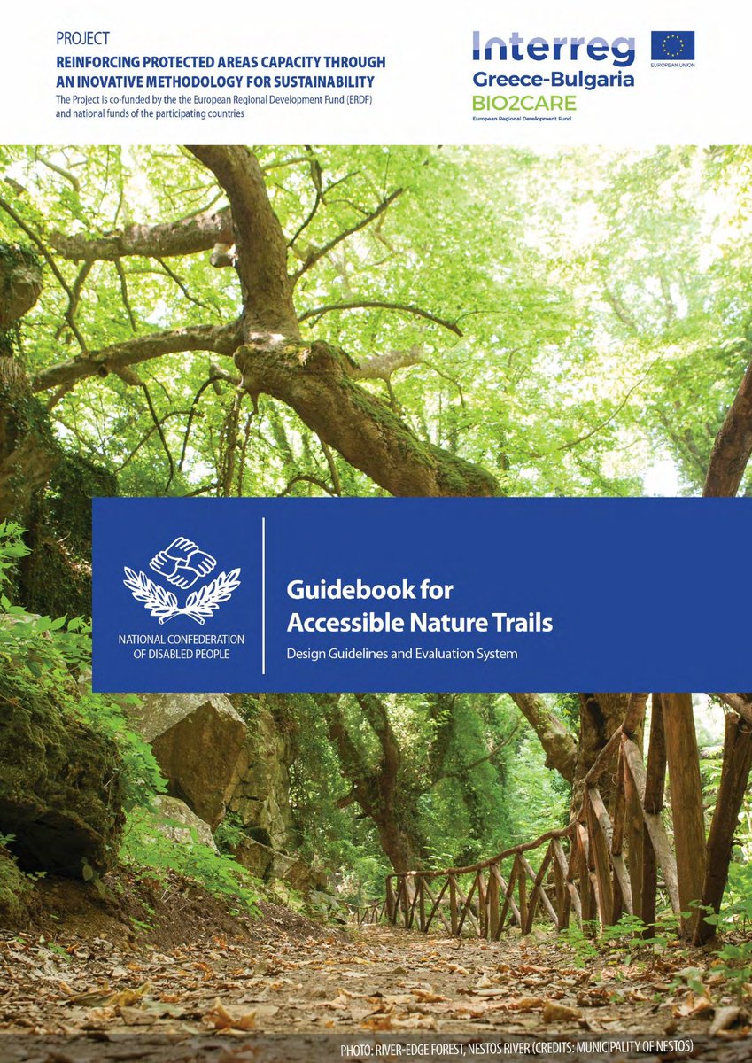 bio2care's tweet photo. #GUIDEBOOK for #Accessible #Nature #Trails

https://t.co/8Z0Rqv4EH7 https://t.co/zsE5vOiaiS
