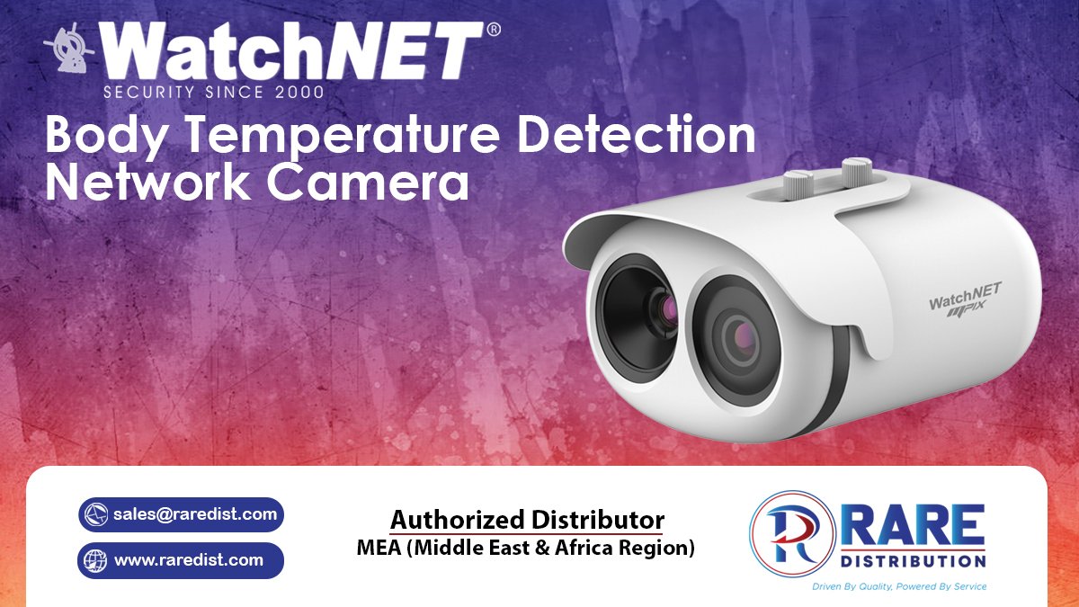 RareDist's tweet photo. Body Temperature Detection Network Camera.
@RareDist
#raredistribution #raredist #rare #omanprojects #kuwaitprojects #watchnet #thermalcamera #thermalmanagement https://t.co/3QWvUetKck